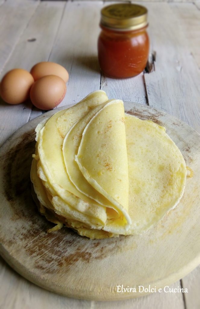 crepes ricetta per farciture dolci e salate