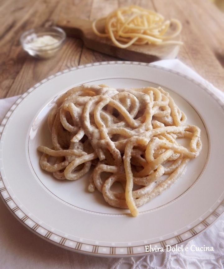 pici cacio e pepe