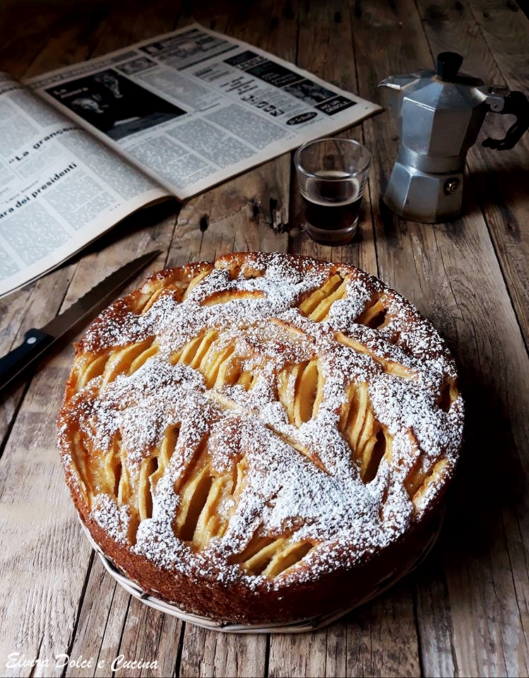 torta di mele senza burro e olio