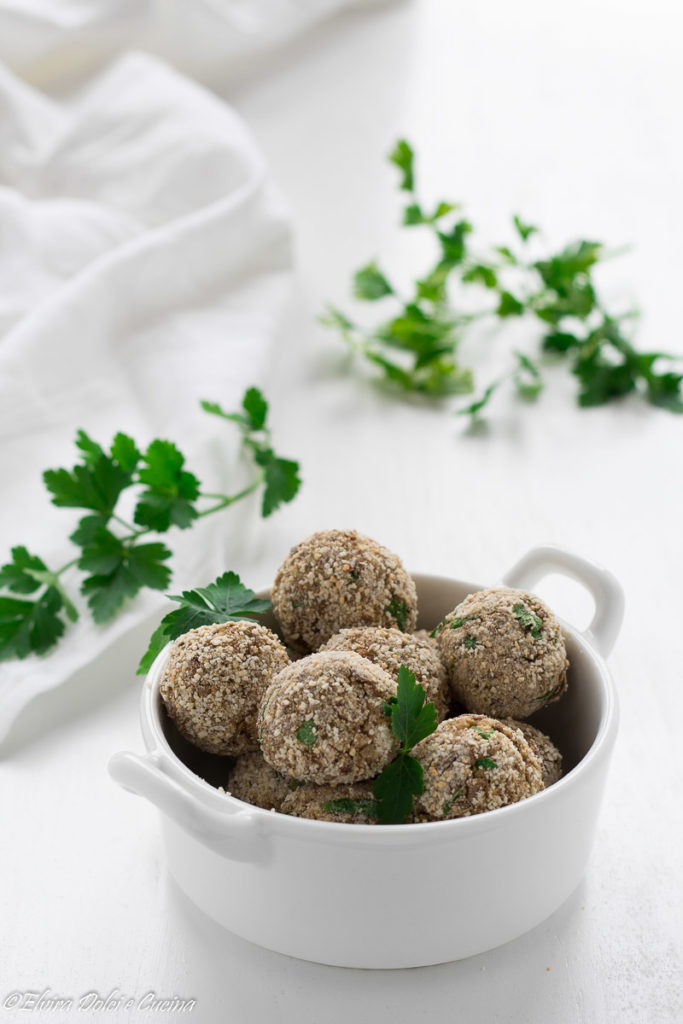 Polpette di lenticchie senza uova ricetta light