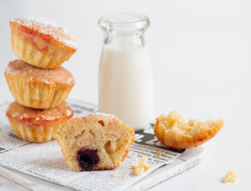 muffin ricotta e amarene