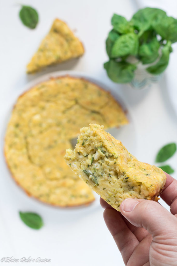 Sformato di zucchine e feta