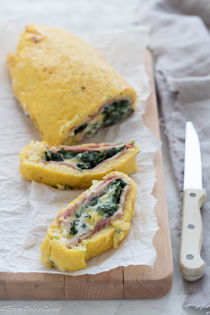 rotolo di patate farcito