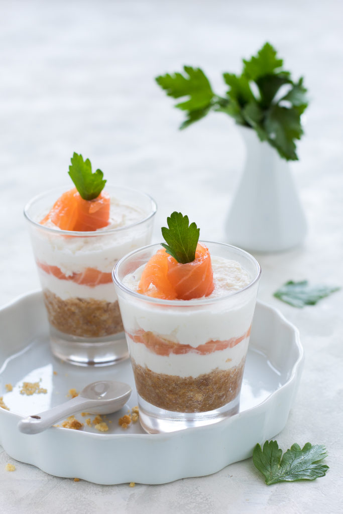 Antipasti Di Natale Monoporzione.Cheesecake Salata Al Salmone In Monoporzione Elvira Dolci E Cucina