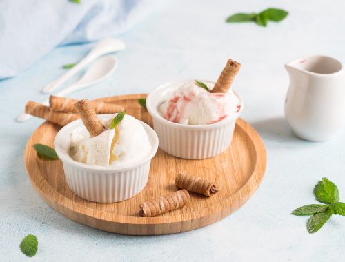 gelato allo yogurt fatto in casa senza gelatiera