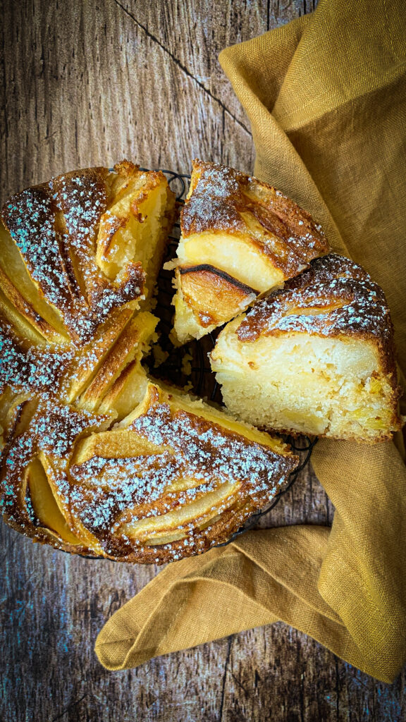 torta di mele senza glutine e lattosio