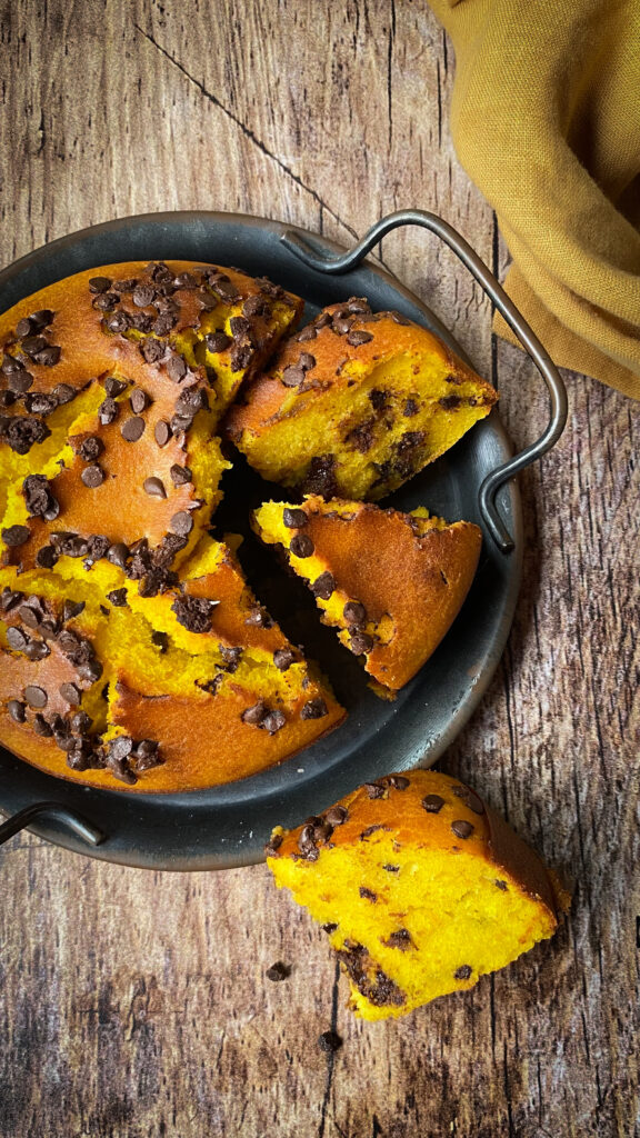 torta di zucca e yogurt senza glutine e lattosio