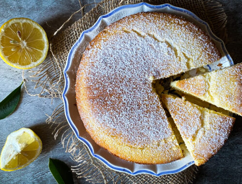 torta soffice al limone senza glutine