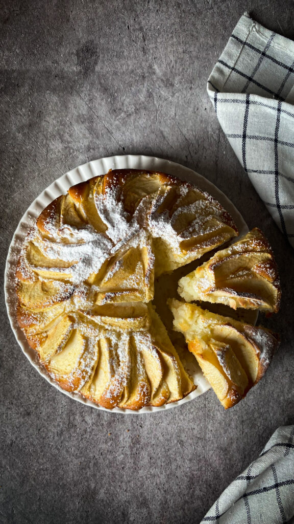 torta di mele e yogurt senza glutine