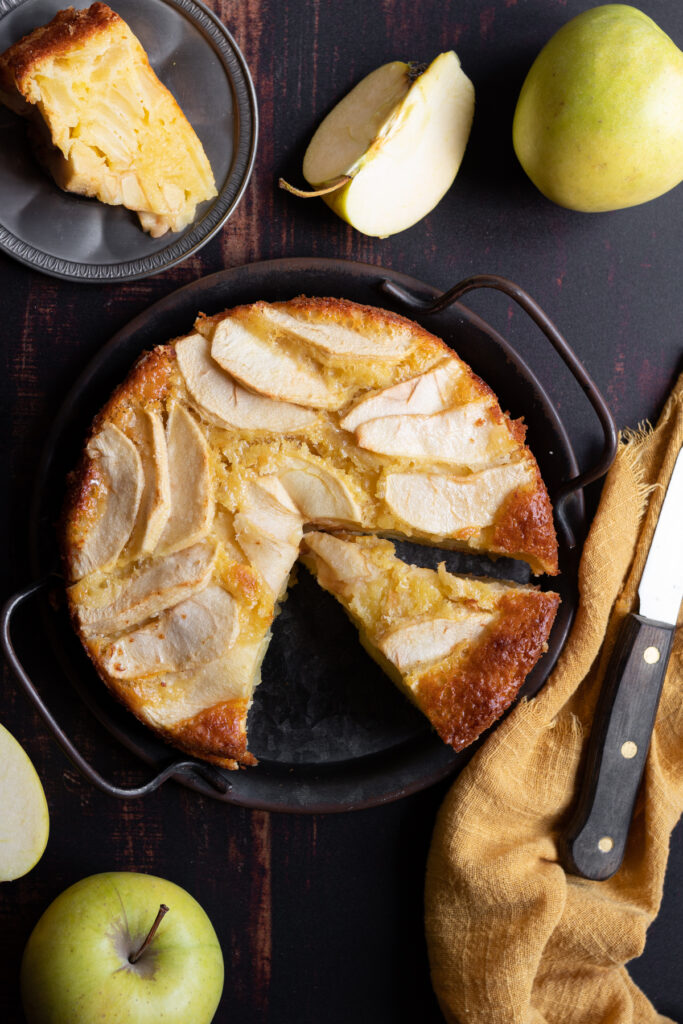 torta tutta mele allo yogurt senza olio e burro