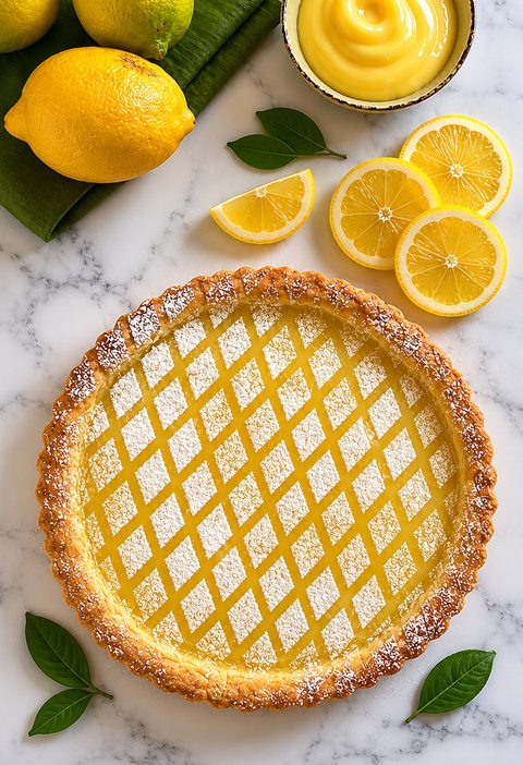 crostata tutta limone