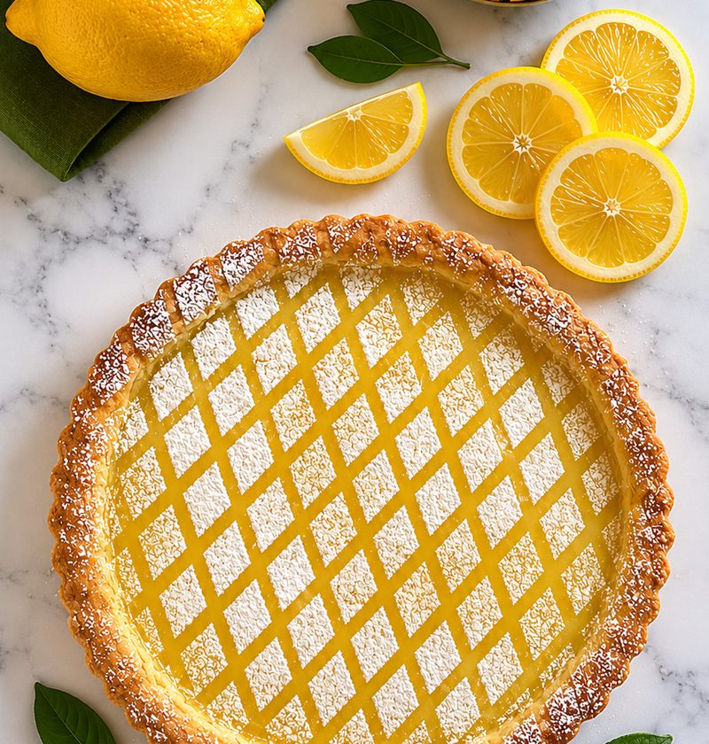 crostata tutta limone