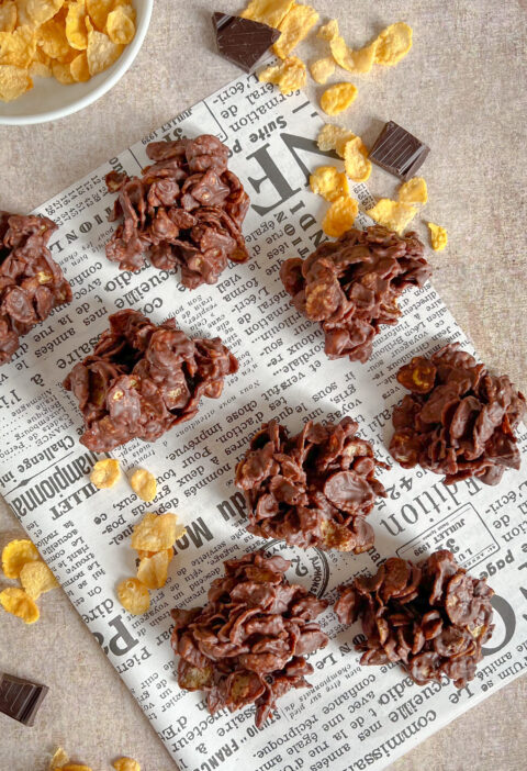 cornflakes cookies 2 ingredienti