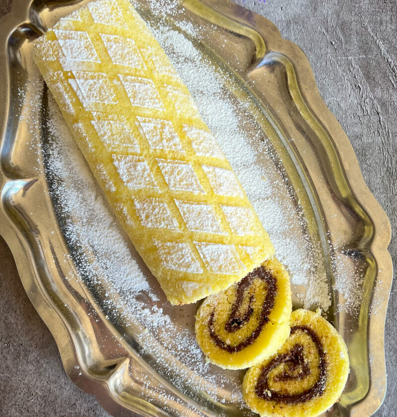 rotolo soffice alla nutella